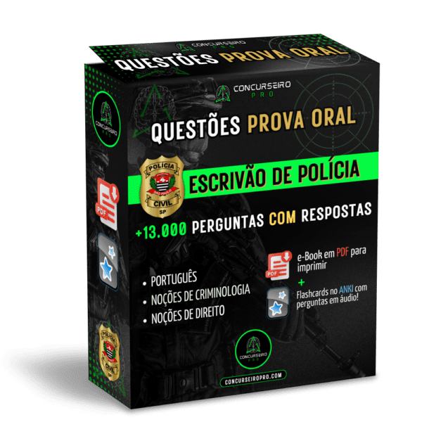 QUESTÕES PROVA ORAL - ESCRIVÃO