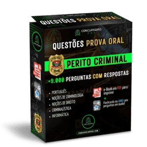 BOX QUESTÕES PROVA ORAL - PERITO CRIMINAL