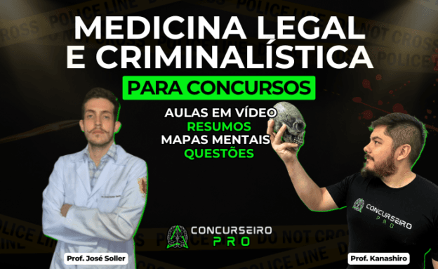 Medicina Legal e Criminalística para Concursos