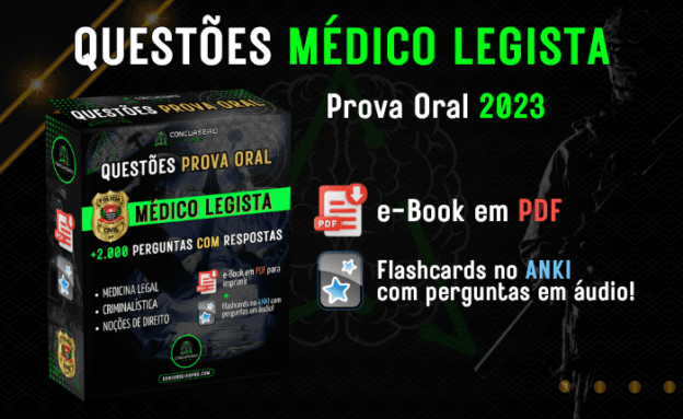 Questões Prova Oral | Médico Legista PCSP 2023