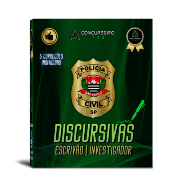 DISCURSIVAS com correção PCSP CONCURSEIRO PRO