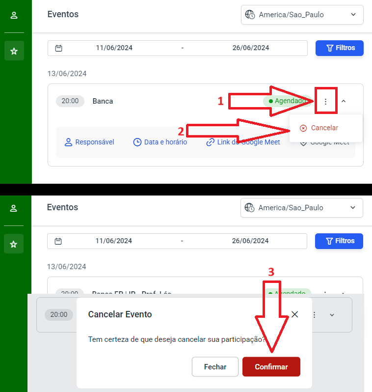 cancelar 1 - Concurseiro PRO, Sua preparação em outro nível!